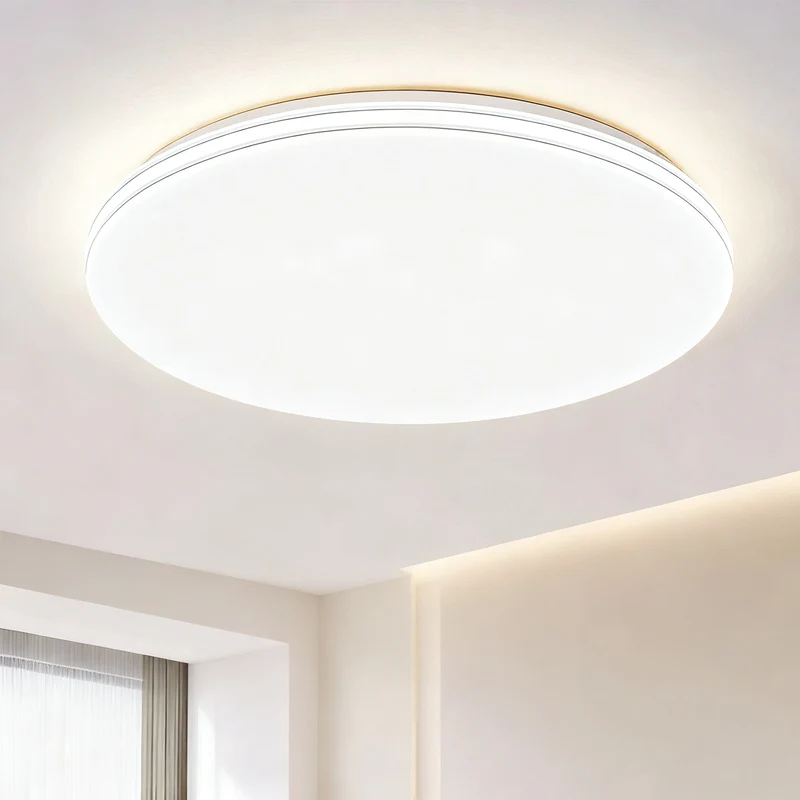 LED ceiling light round 40 cm, modern, dimmable