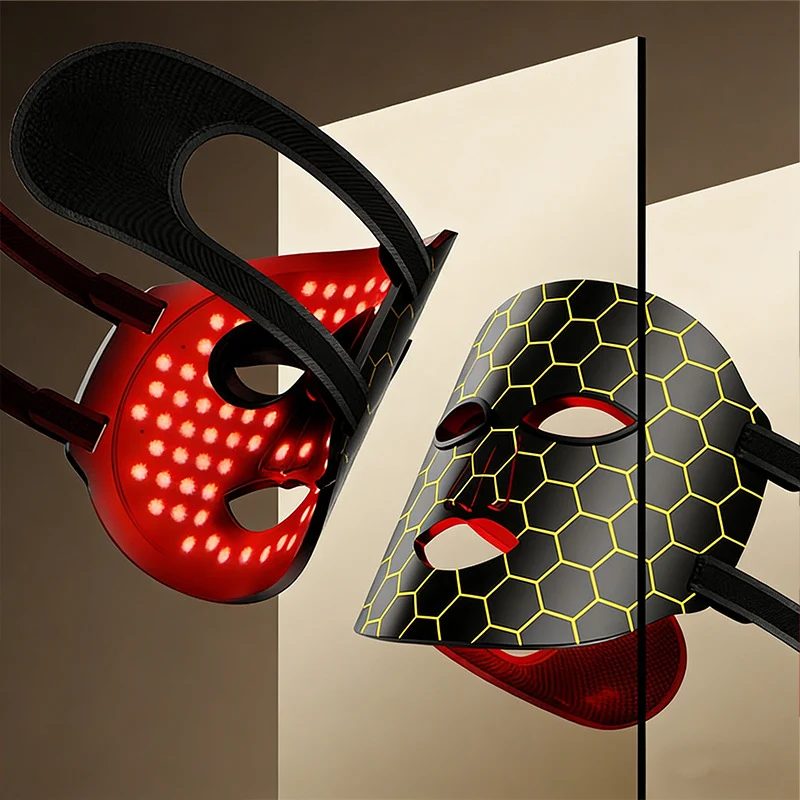 LED Beauty Mask, 7 Colors, USB Rechargeable