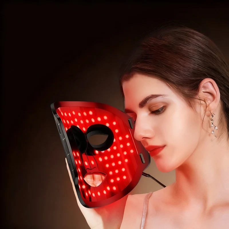LED Beauty Mask, 7 Colors, USB Rechargeable