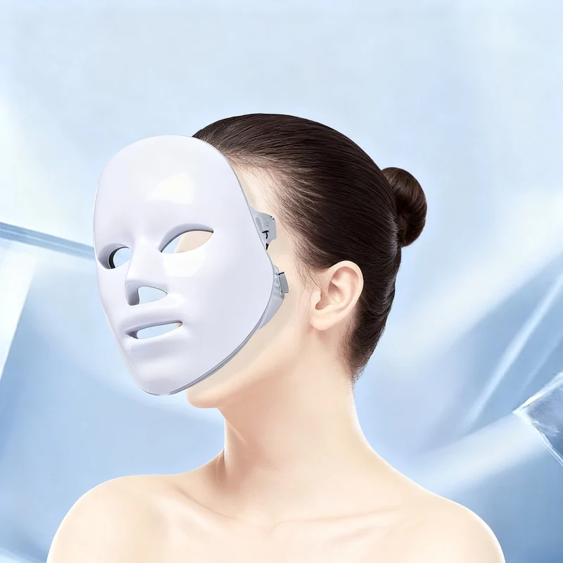 LED Beauty Mask, 7 Colors, USB Rechargeable