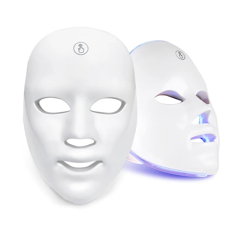 LED Beauty Mask, 7 Colors, USB Rechargeable