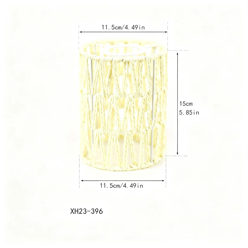 Paper lampshade, round, model XH23-425