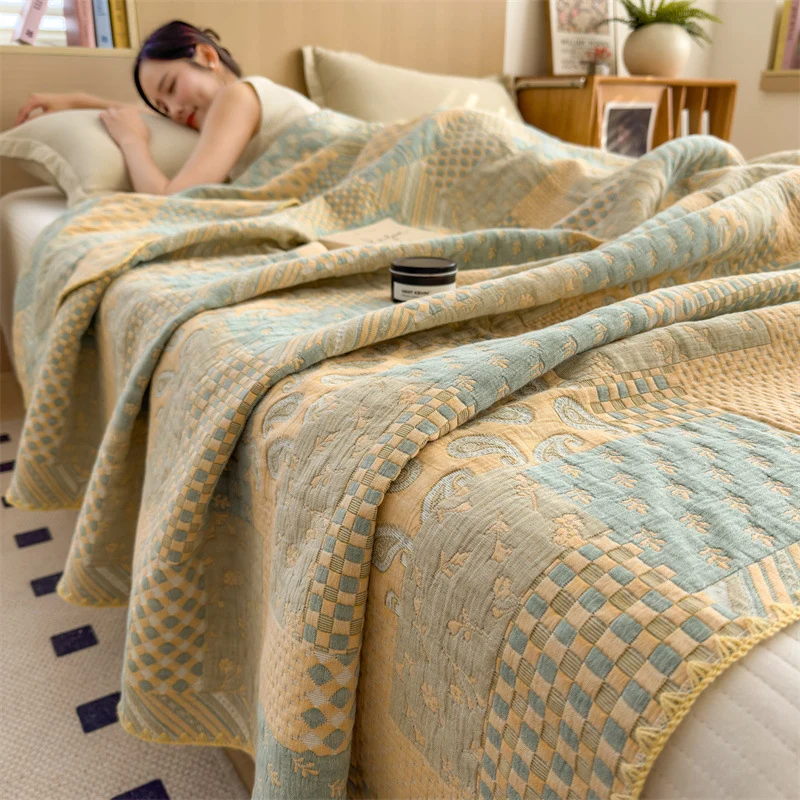 Cooling blanket made of cotton, 1000–1500 g
