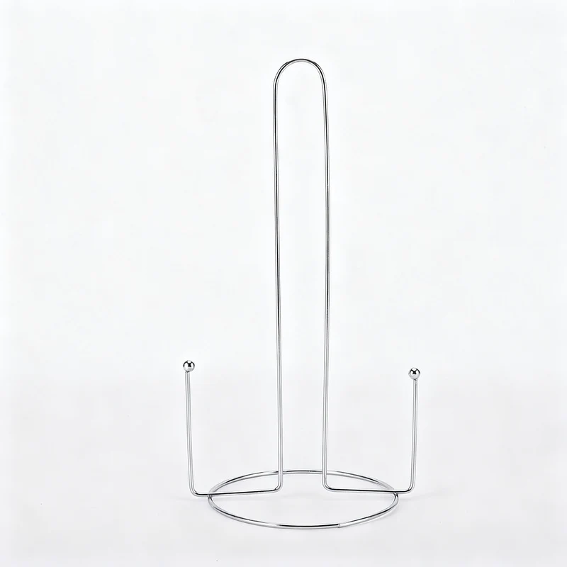 Free-standing kitchen roll holder, metal