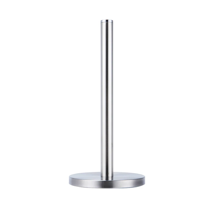 Stainless steel kitchen roll holder