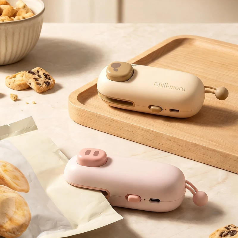 Portable film sealer for food