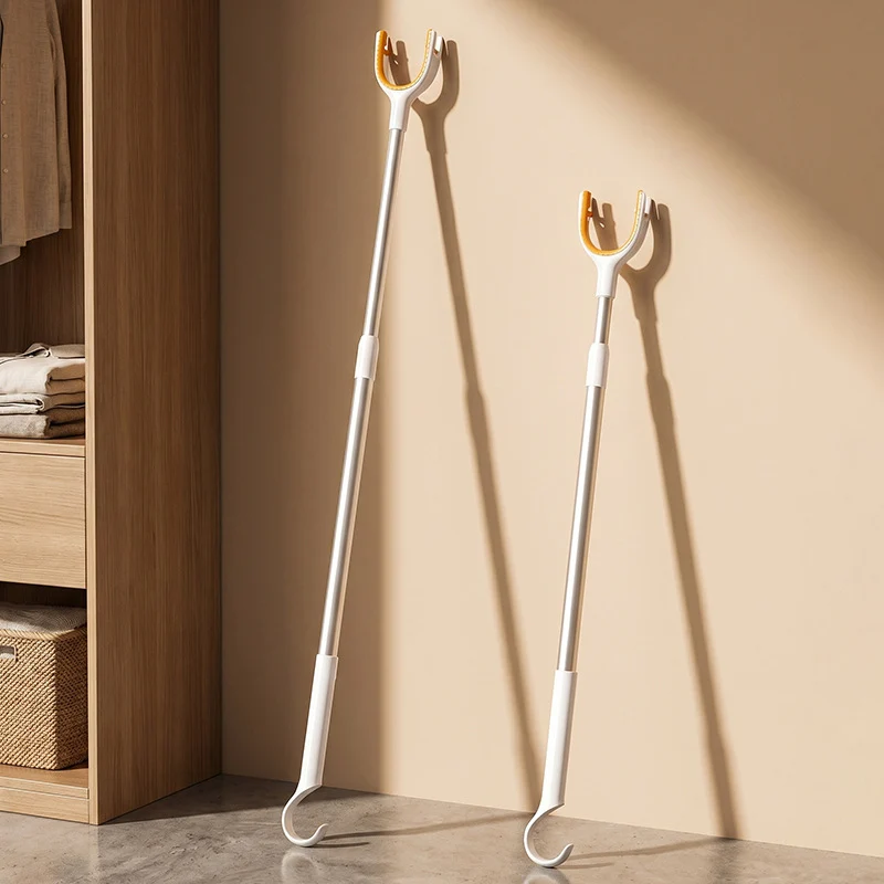 Telescopic drying support with adjustable length