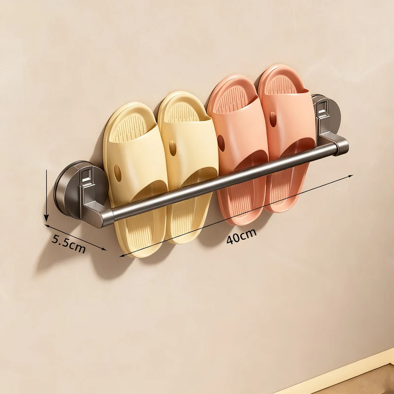 Suction cup stair stand made of aluminum
