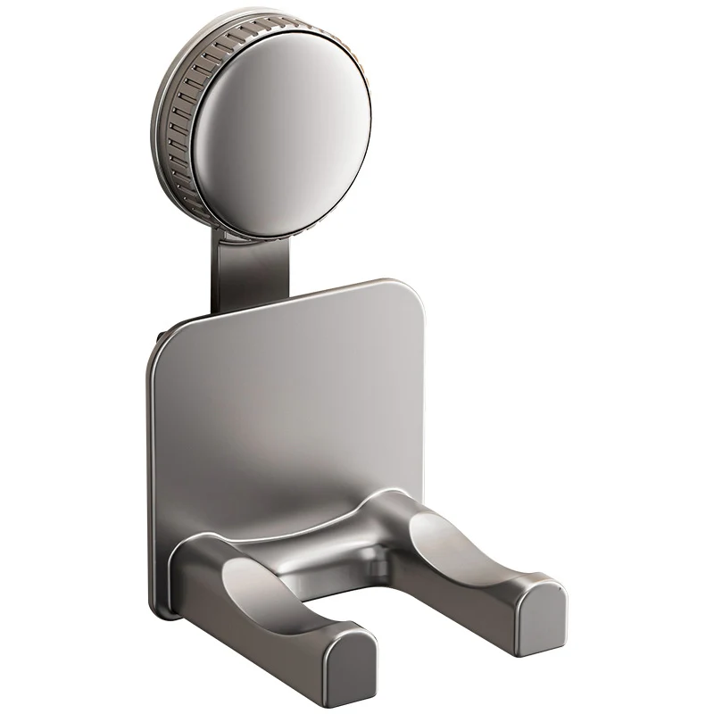 Suction cup holder for hair dryer and bathroom accessories