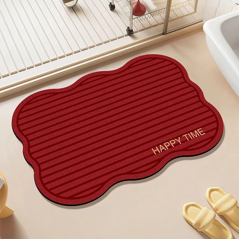 Cloud-Shaped Plush Bath Mat