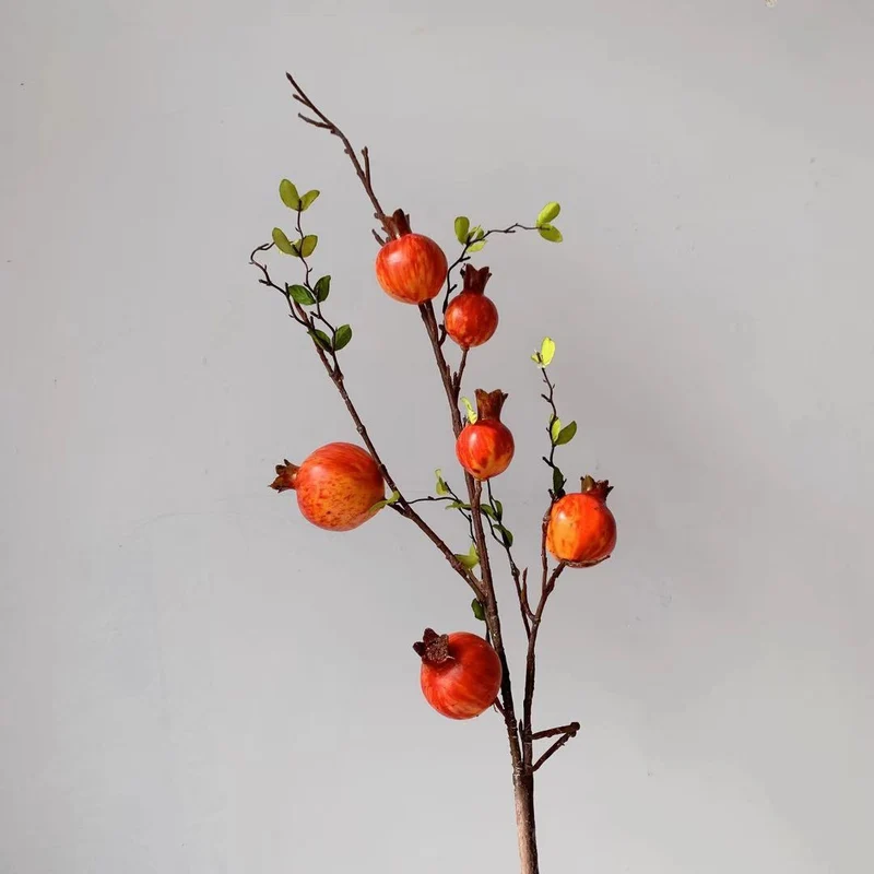 Dekorative Granatapfelzweig