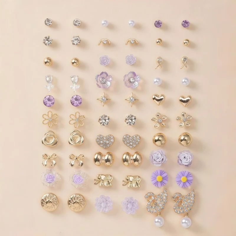 Sparkling Earrings Set Stornfield