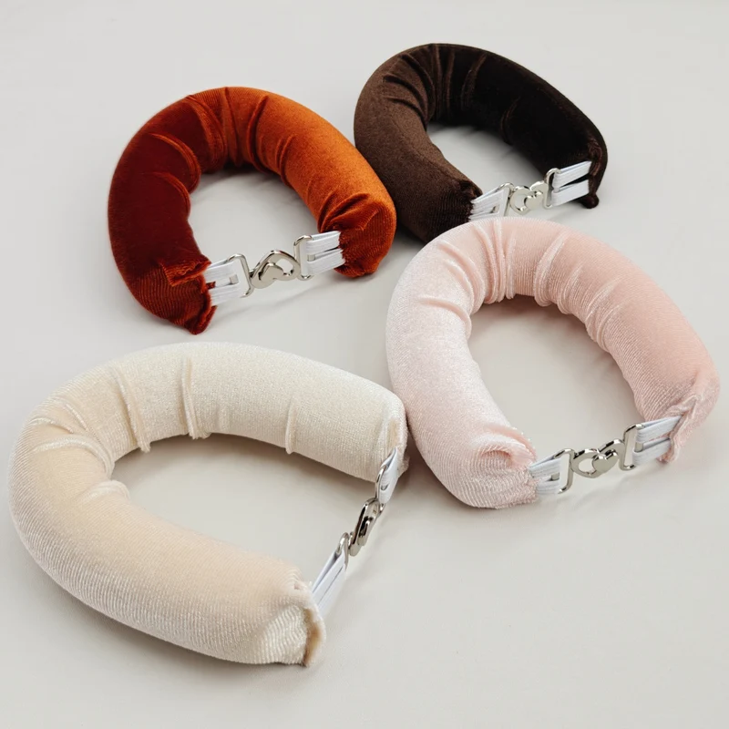 Soft Velvet Heatless Hair Curling Set
