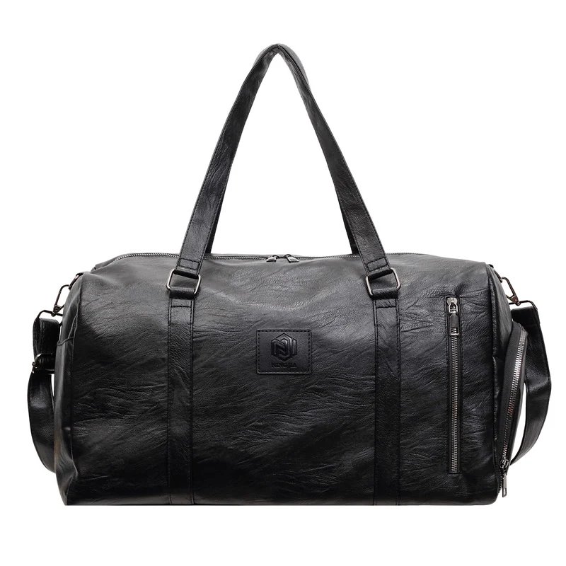Premium Leather Travel Duffel