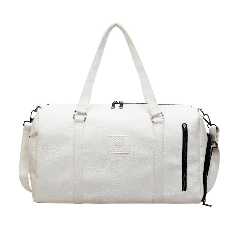 Premium Leather Travel Duffel