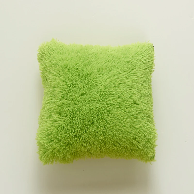 Plush Soft Texture Decorative Cushion