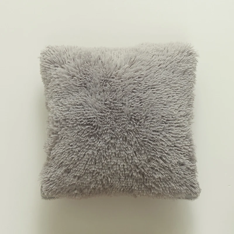 Plush Soft Texture Decorative Cushion