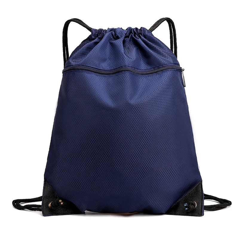 Waterproof backpack with drawstring, Oxford fabric