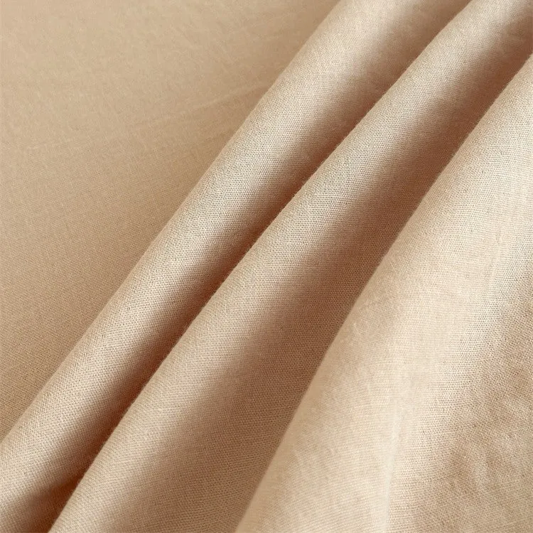 High-quality cotton-linen bed sheet extra soft Stornfield