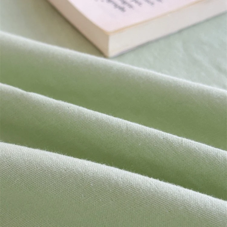 High-quality cotton-linen bed sheet extra soft Stornfield