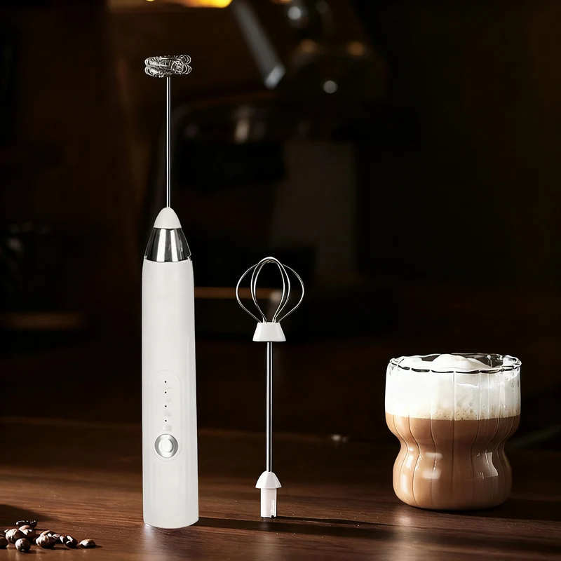 Elektrischer Milchaufschäumer, USB-C, mehrere Funktionen
