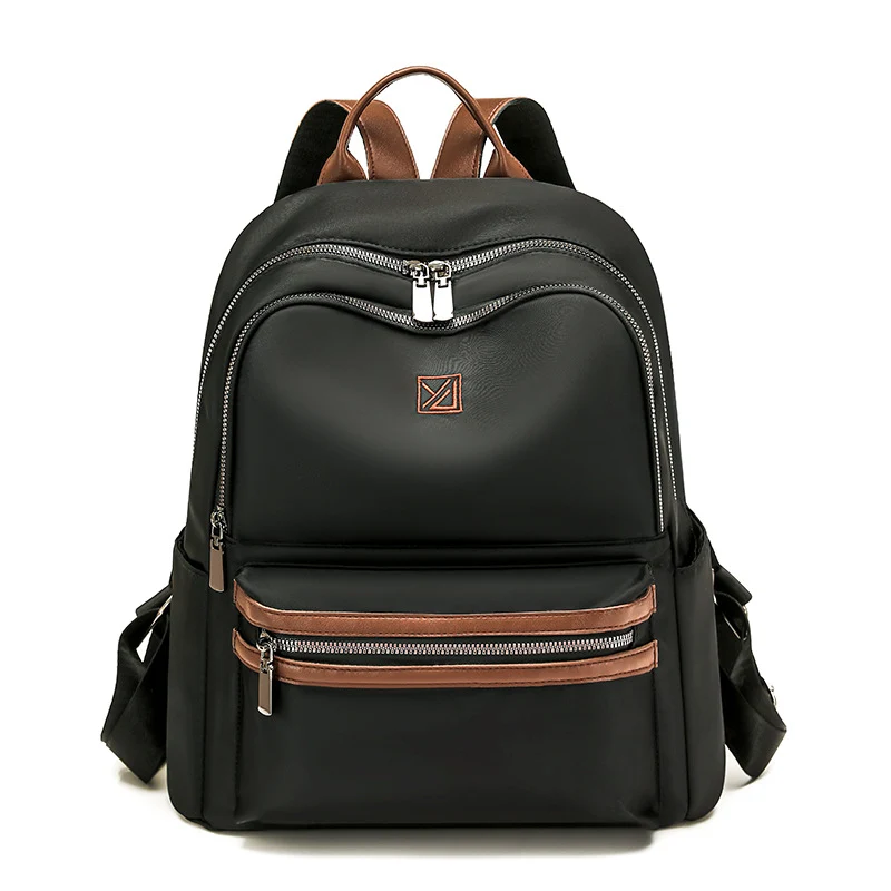 Multi-Compartment Leder Rucksack Karnz