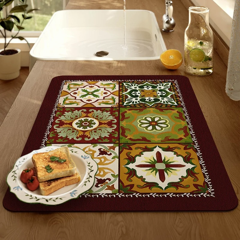 Decorative Kitchen Sink Mat