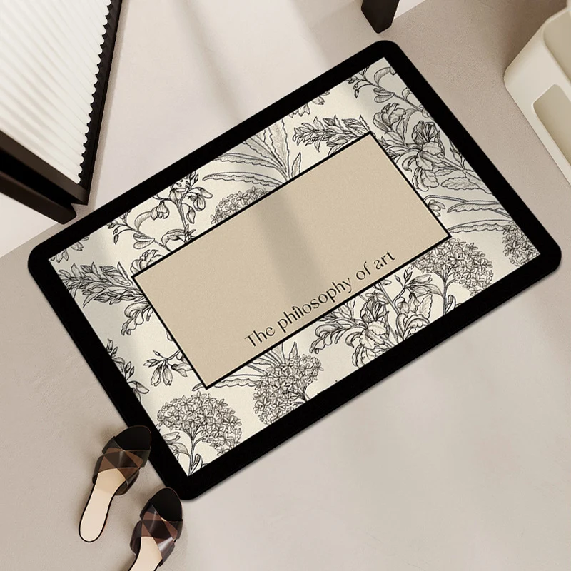 Artistic Tropical-themed Area Rug