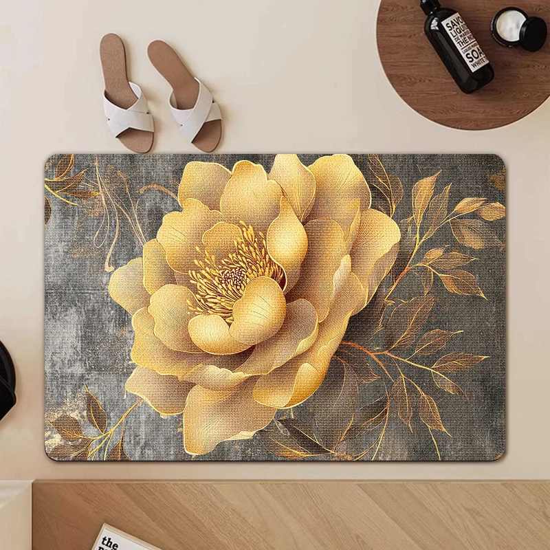 Artistic Koi Fish Bath Mat