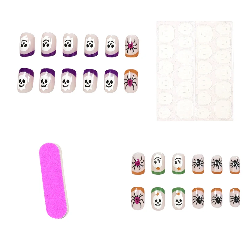 Halloween-Themed Nail Art Extensions Stornfield