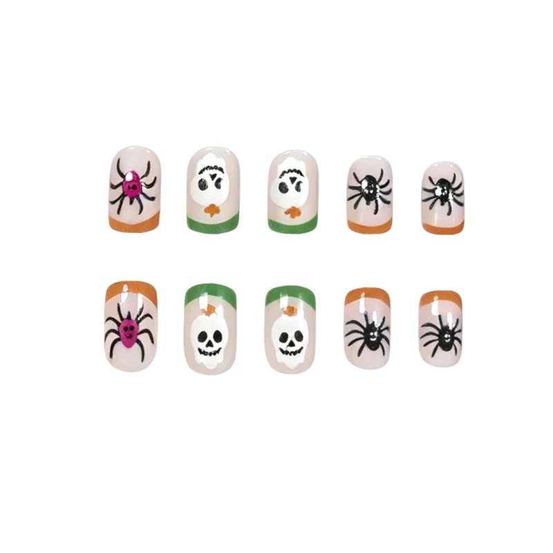 Halloween-Themed Nail Art Extensions Stornfield
