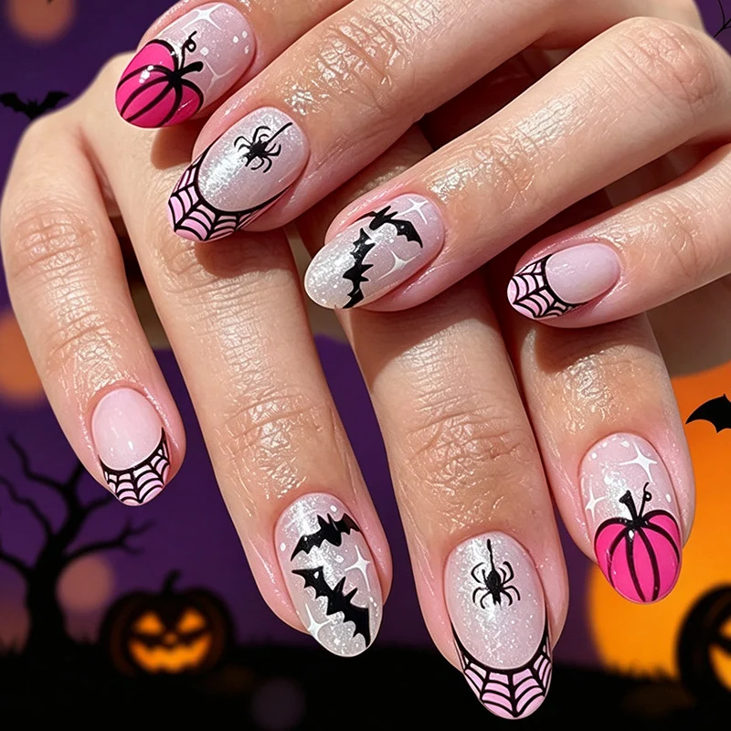 Halloween-Themed Nail Art Enhancements Stornfield