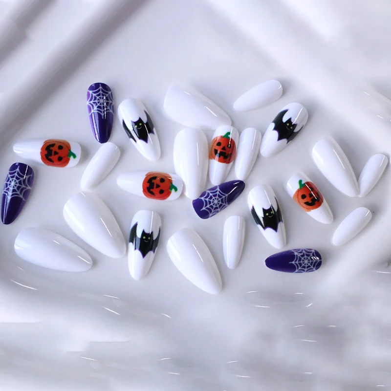 Halloween Themed Nail Art Enhancements Stornfield