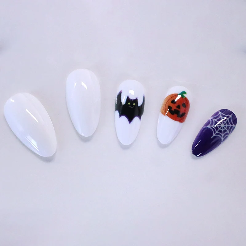 Halloween Themed Nail Art Enhancements Stornfield