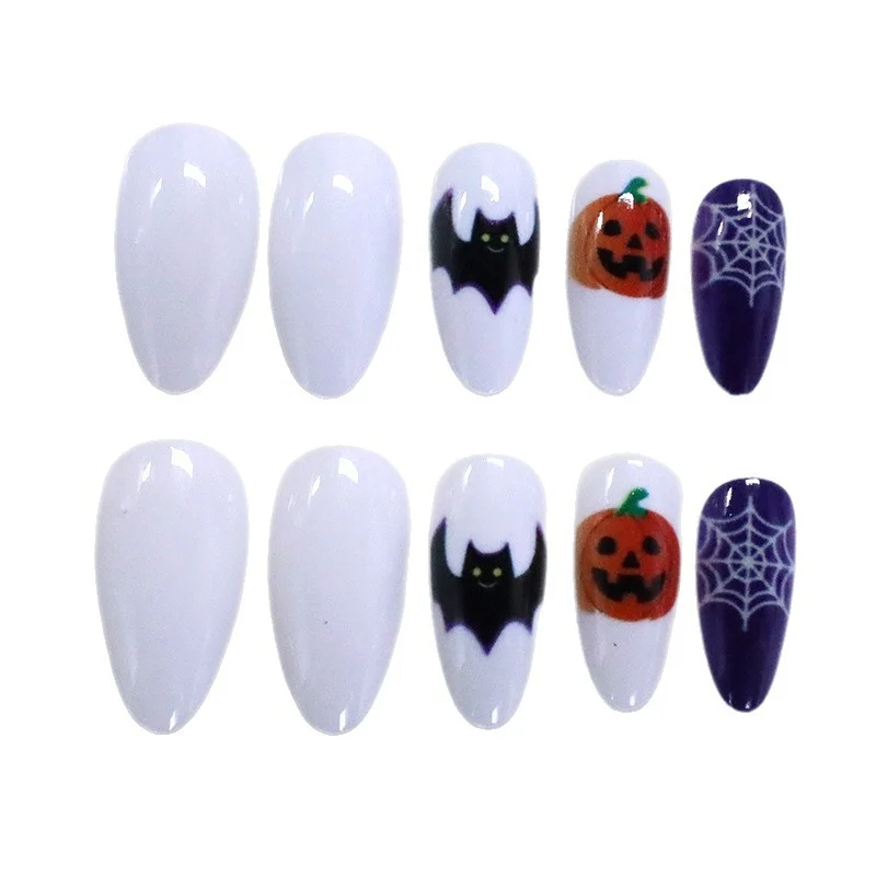 Halloween Themed Nail Art Enhancements Stornfield