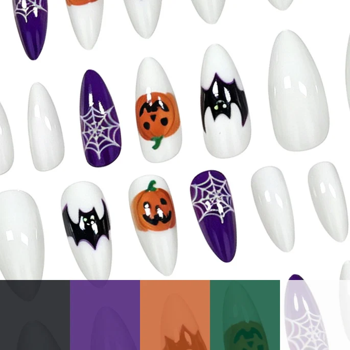 Halloween Themed Nail Art Stornfield