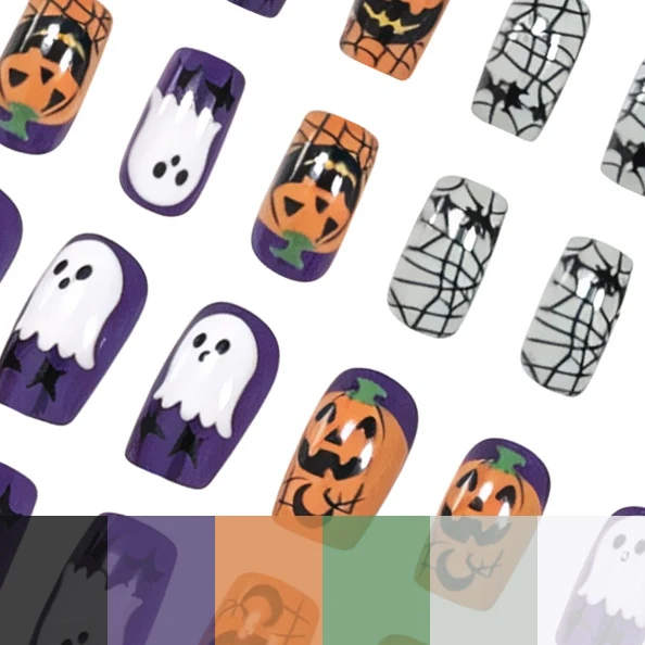 Halloween Themed Nail Art Stornfield