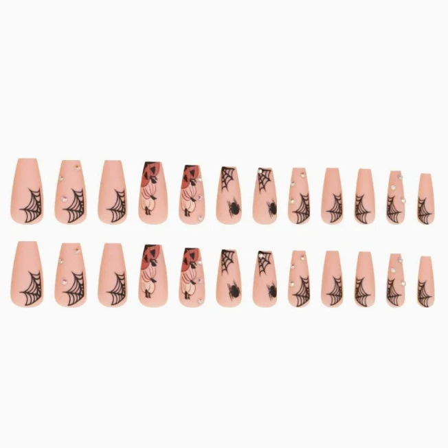 Halloween-Themed Decorative Nail Art Extensions Stornfield