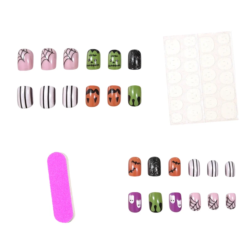 Halloween-Themed Decorative Nail Art Stornfield