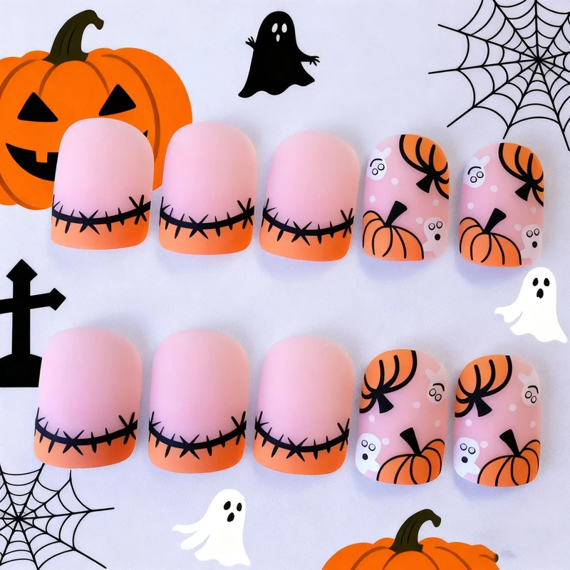Halloween-Themed Decorative Nail Art Stornfield 1789915696