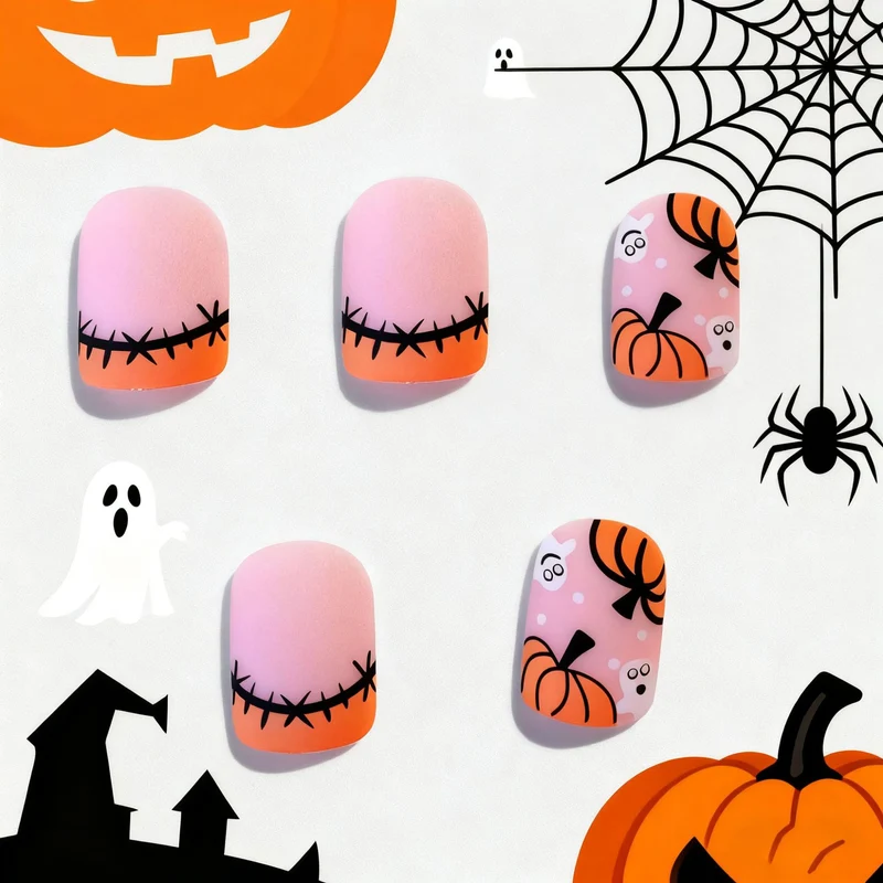 Halloween-Themed Decorative Nail Art Stornfield 1789915696