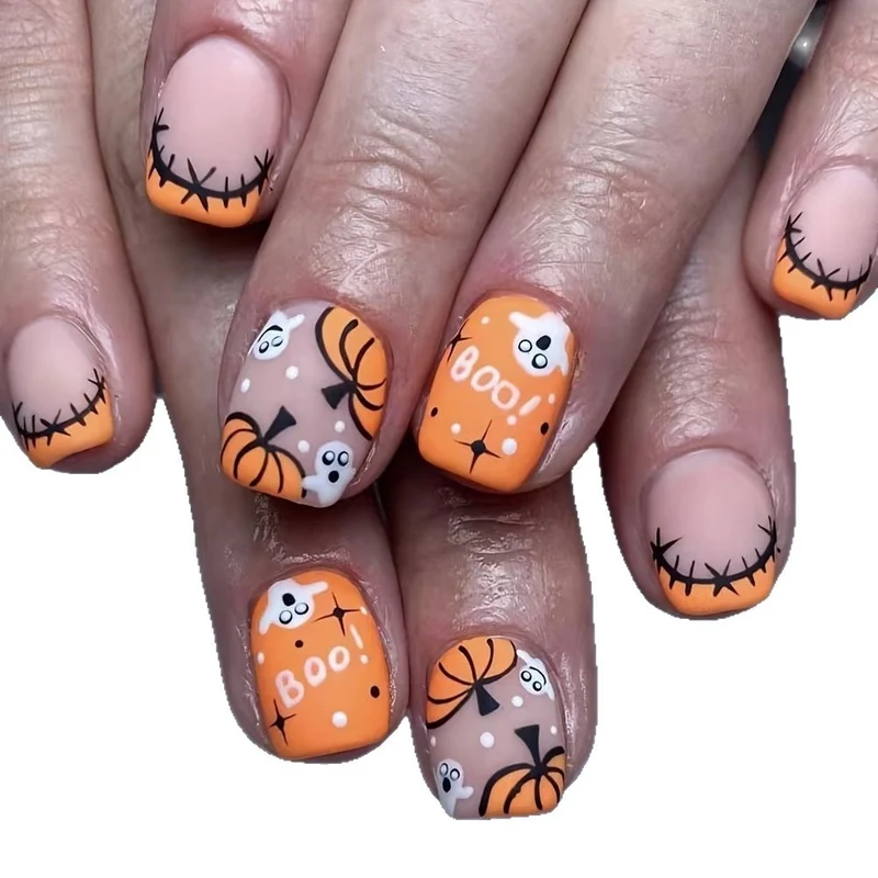Halloween-Themed Decorative Nail Art Stornfield 1789915696