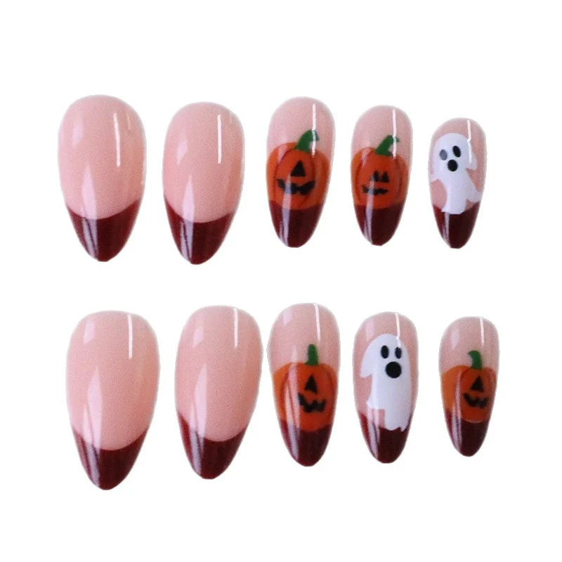 Halloween-Themed Artistic Nail Enhancements Stornfield