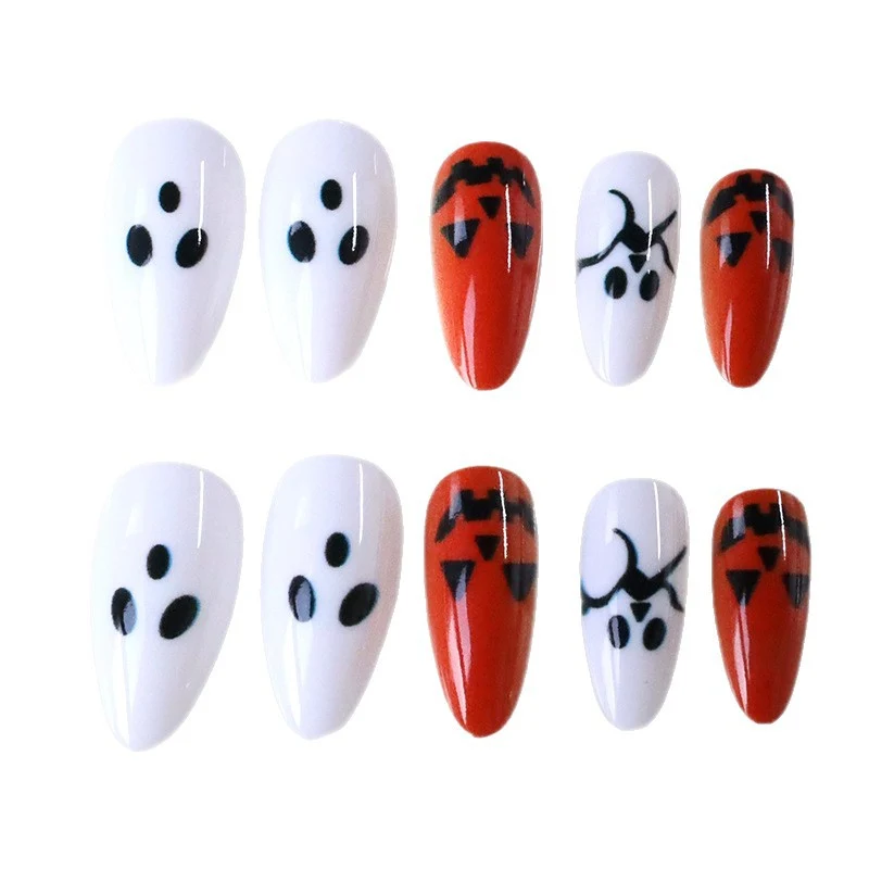 Halloween-Themed Artistic Nail Enhancements Stornfield