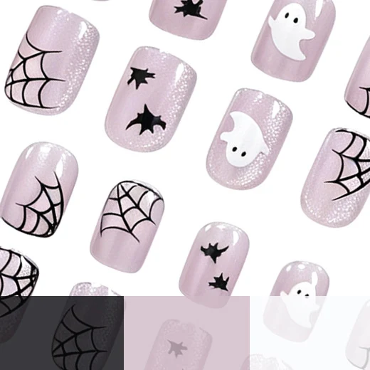 Halloween-Themed Artistic Nail Art Stornfield