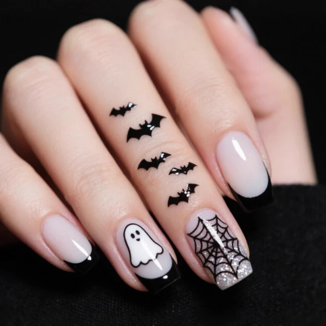 Halloween-Themed Acrylic Nail Art Kit Stornfield