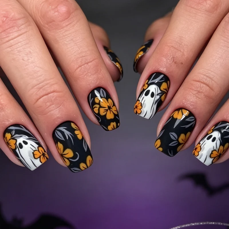 Halloween-Themed 3D Nail Art Extensions Stornfield