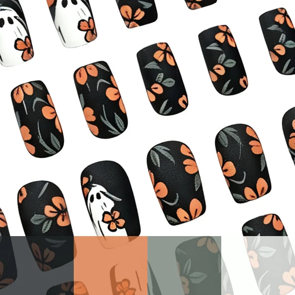 Halloween-Themed 3D Nail Art Extensions Stornfield