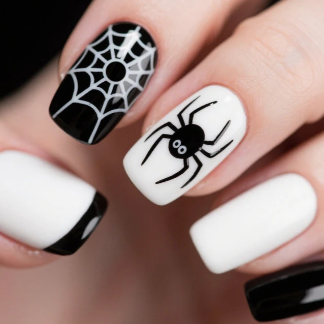 Halloween-Inspired Themed Nail Art Set Stornfield