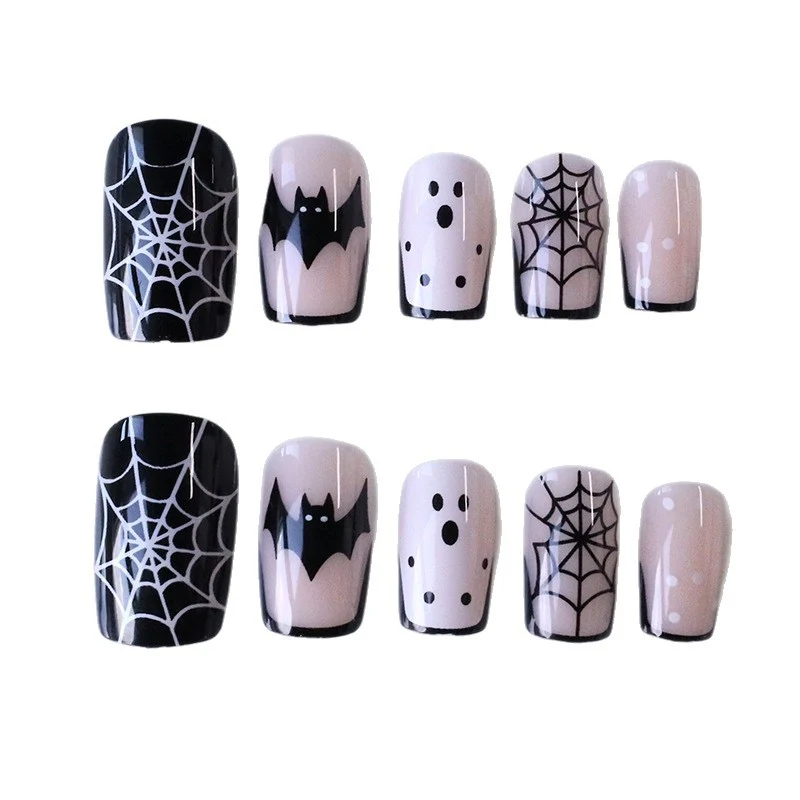 Halloween-Inspired Artistic Nail Art Stornfield